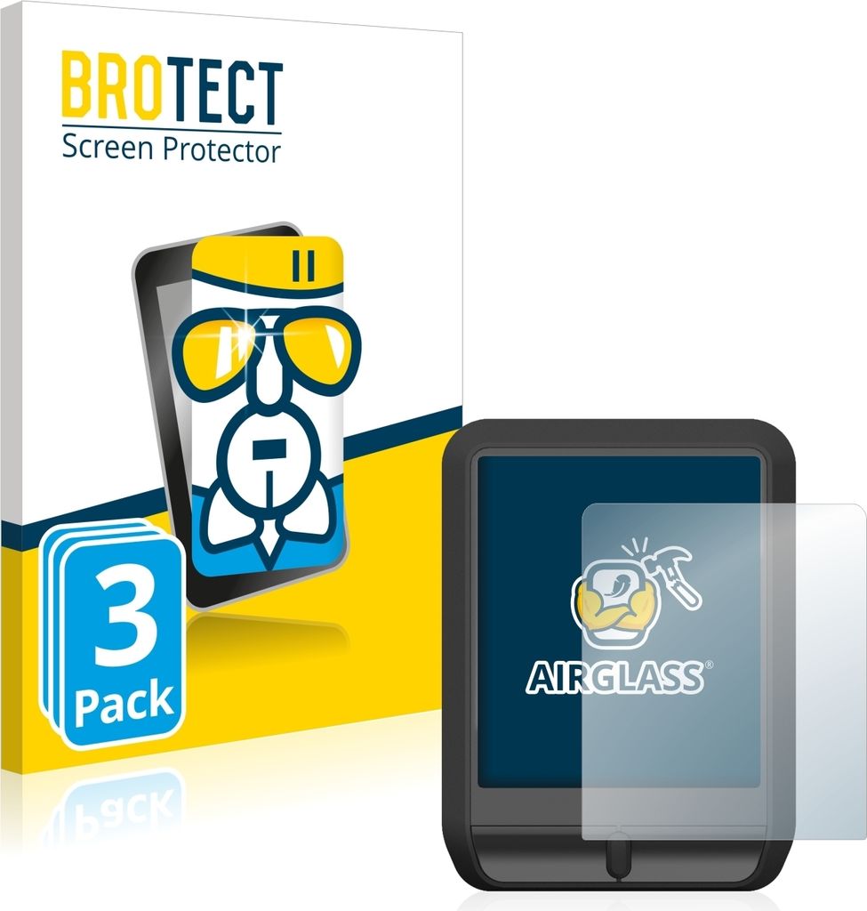 3x BROTECT Schutzglas für Mahle Pulsar One Schutzfolie Panzer Folie Glas Display Schutz klar