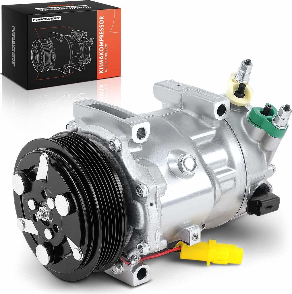 Frankberg 1x Klimakompressor für Citroën Berlingo B9 C3 C4 LA Peugeot 307 308