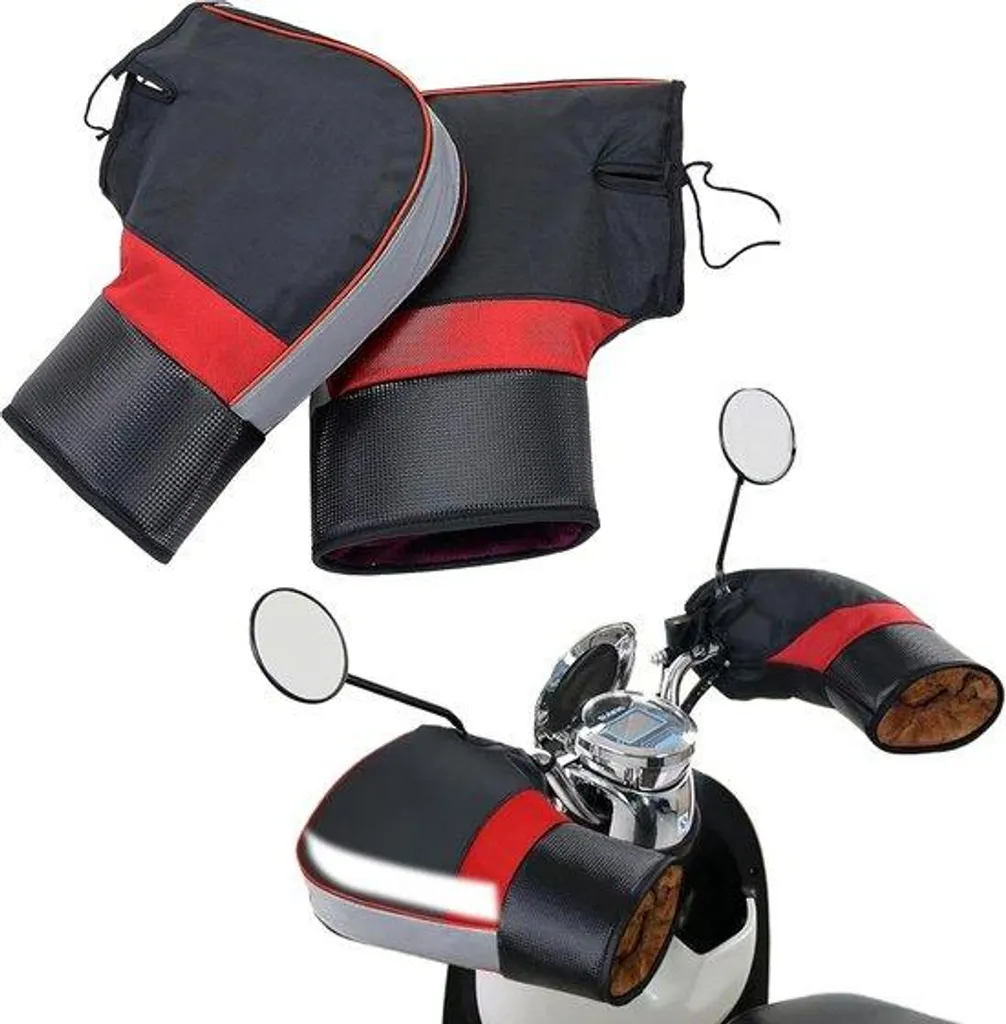 Manchons de protection thermiques pour guidon de trottinette et moto