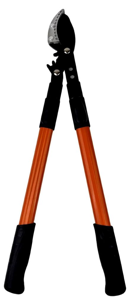 Teleskop-Astschere, gehärteter Präzisionsstahl, mit antihaftbeschichteten Klingen, rutschfester Griff, Länge: 65 cm, geeignet für frisches Holz...