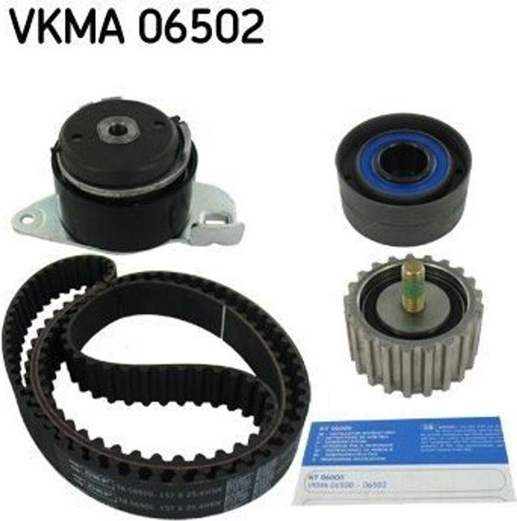 SKF VKMA 06502 Zahnriemensatz OE 7700100460 kompatibel mit Laguna
