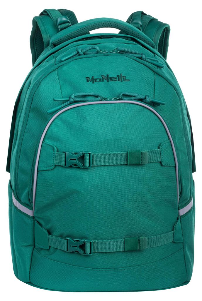 McNeill Schulrucksack Milo School Backpack Green dunkelgrün Produktbild 
