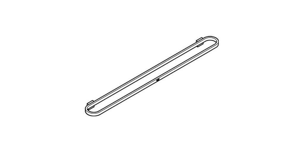 GROHE 41058BE0 Badetuchhalter Selection 41058 800mm nickel