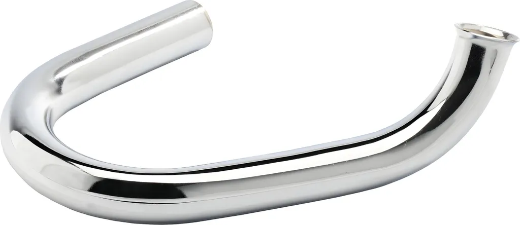 Collecteur d'échappement pour scooter Simson SR50 SR80 en chrome 28mm