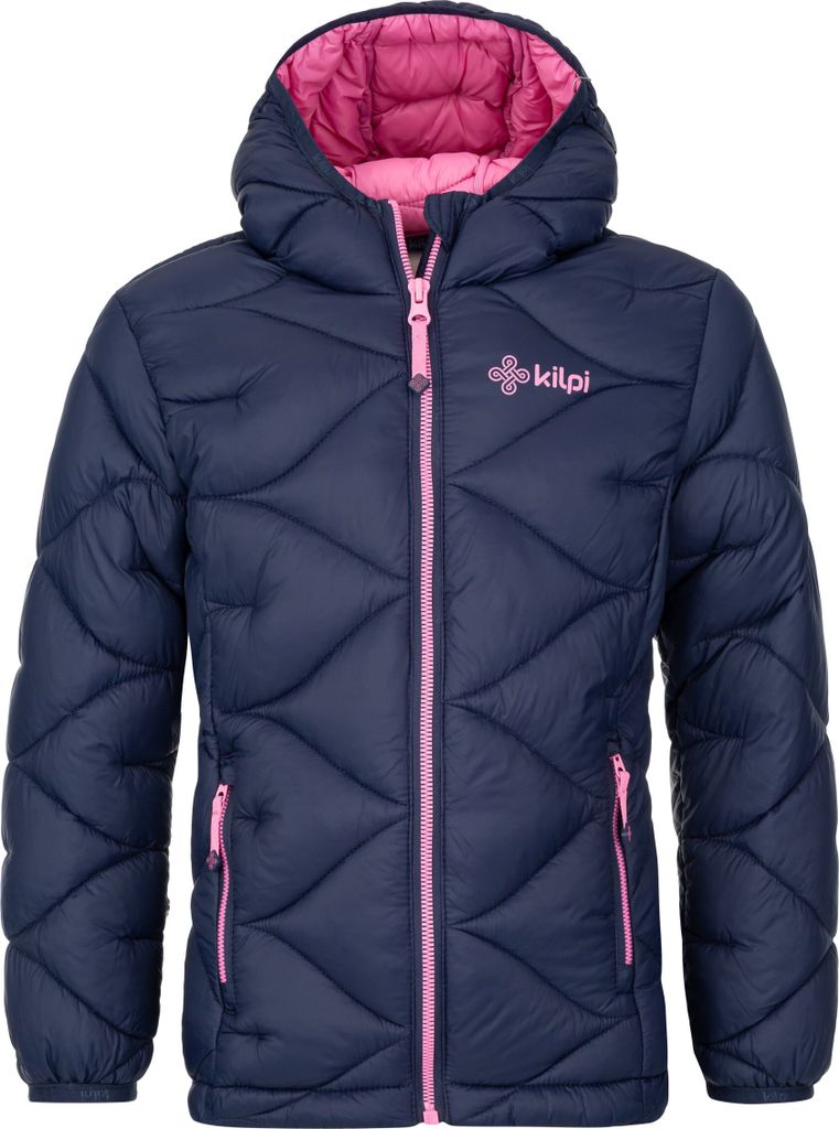 Isolierte Jacke für Mädchen Kilpi REBEKI-JG, DUNKELBLAU, Größe 86