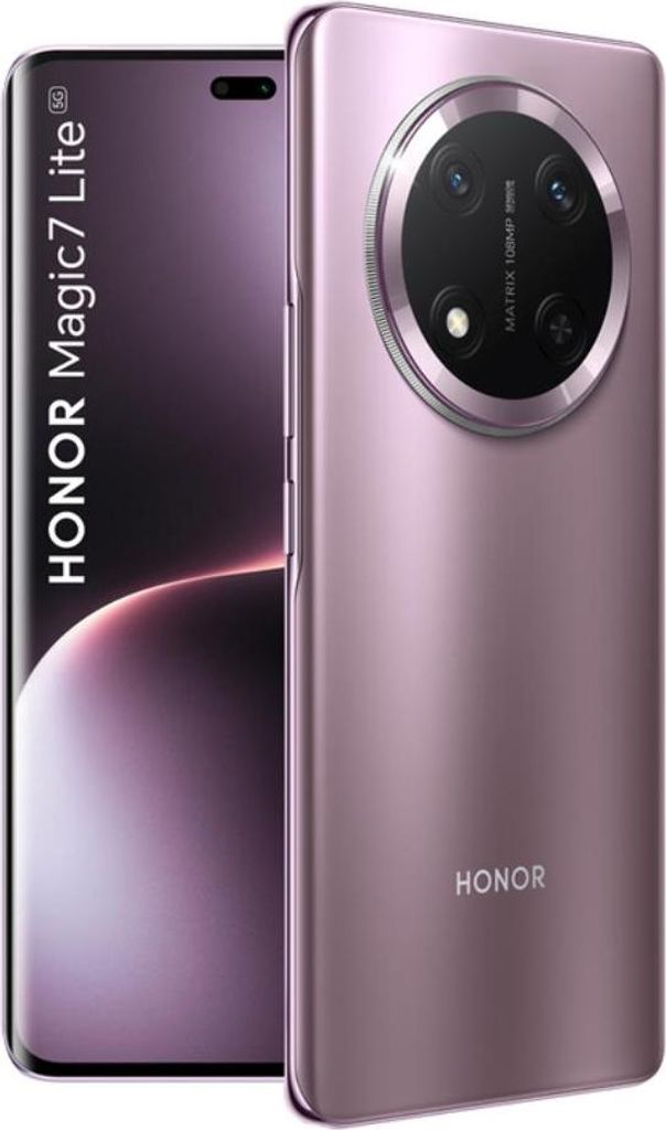 Honor Magic7 Lite 5G 256Go/8Go Double SIM Violet Image du produit 