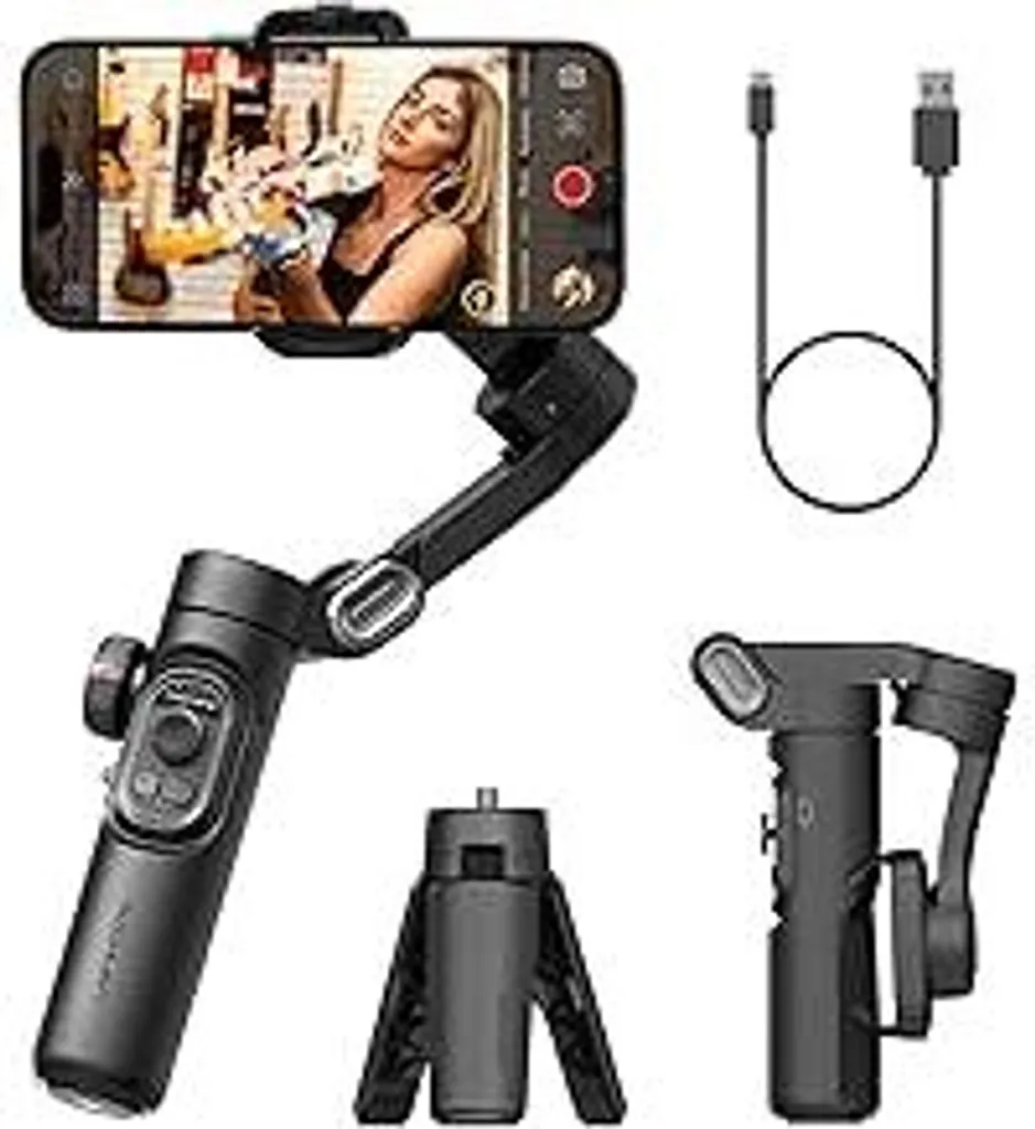 AOCHUAN Smart XE Gimbal Smartphone: Tracking AI e Focus Wheel