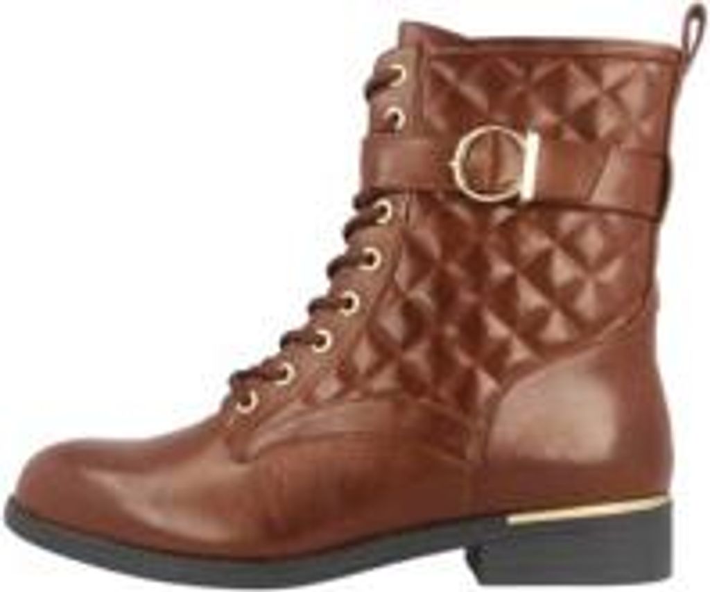 Fitters Footwear Kata Stiefeletten in Übergrößen Braun 2AA0210203 Cognac große Damenschuhe