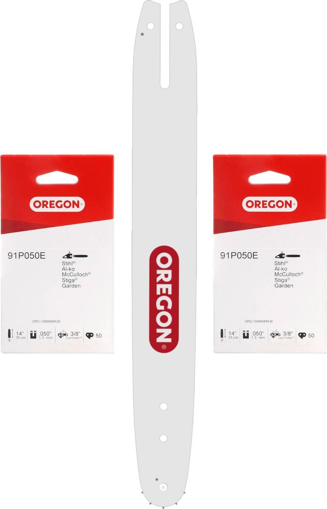 Oregon Schienen-Ketten-Set 1+2 Hobby mit 1 Führungsschiene Produktbild 