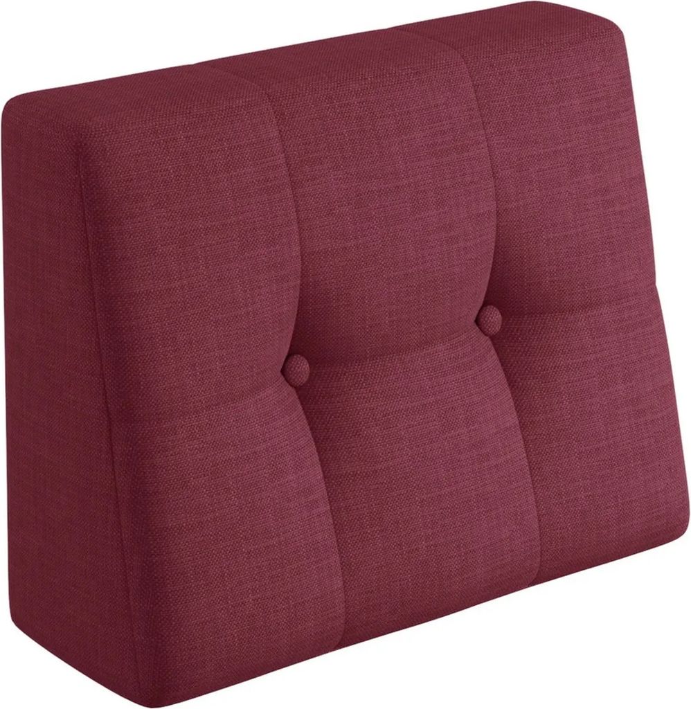 Lermowood Kissen „Verona“ für Palettenmöbel 60x40 Rot – Produktbild 