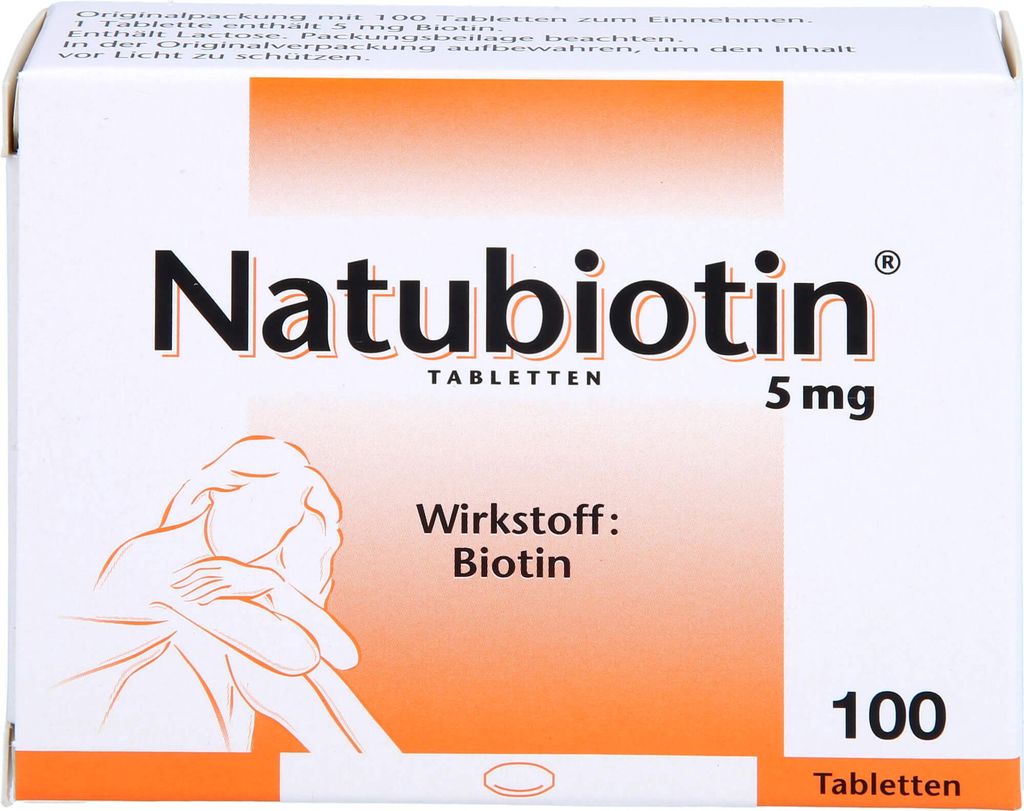 Natubiotin 5 mg Tabletten zur Vorbeugung eines Produktbild 