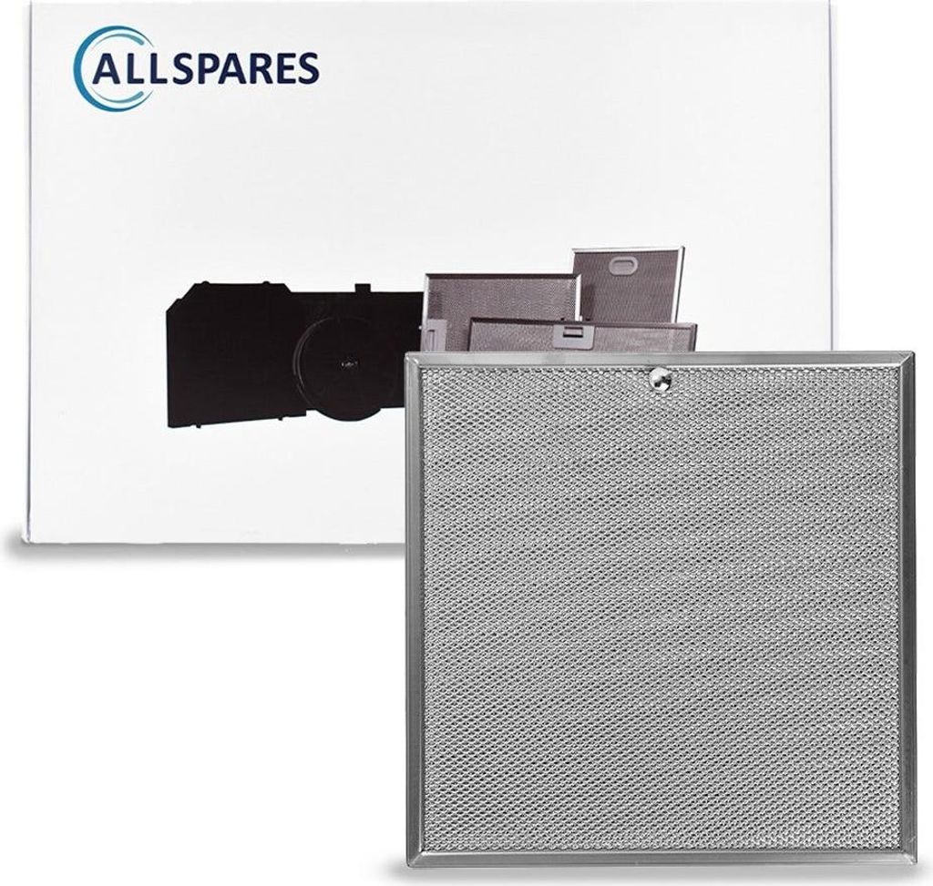 AllSpares Metallfilter für Dunstabzugshauben geeignet für , Miele 8259070, AS-MF430 (270x268x8mm)