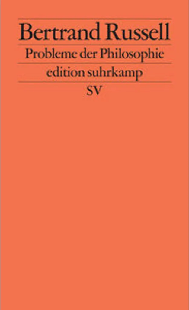 Probleme der Philosophie - Texte académique avec annotations et index complet