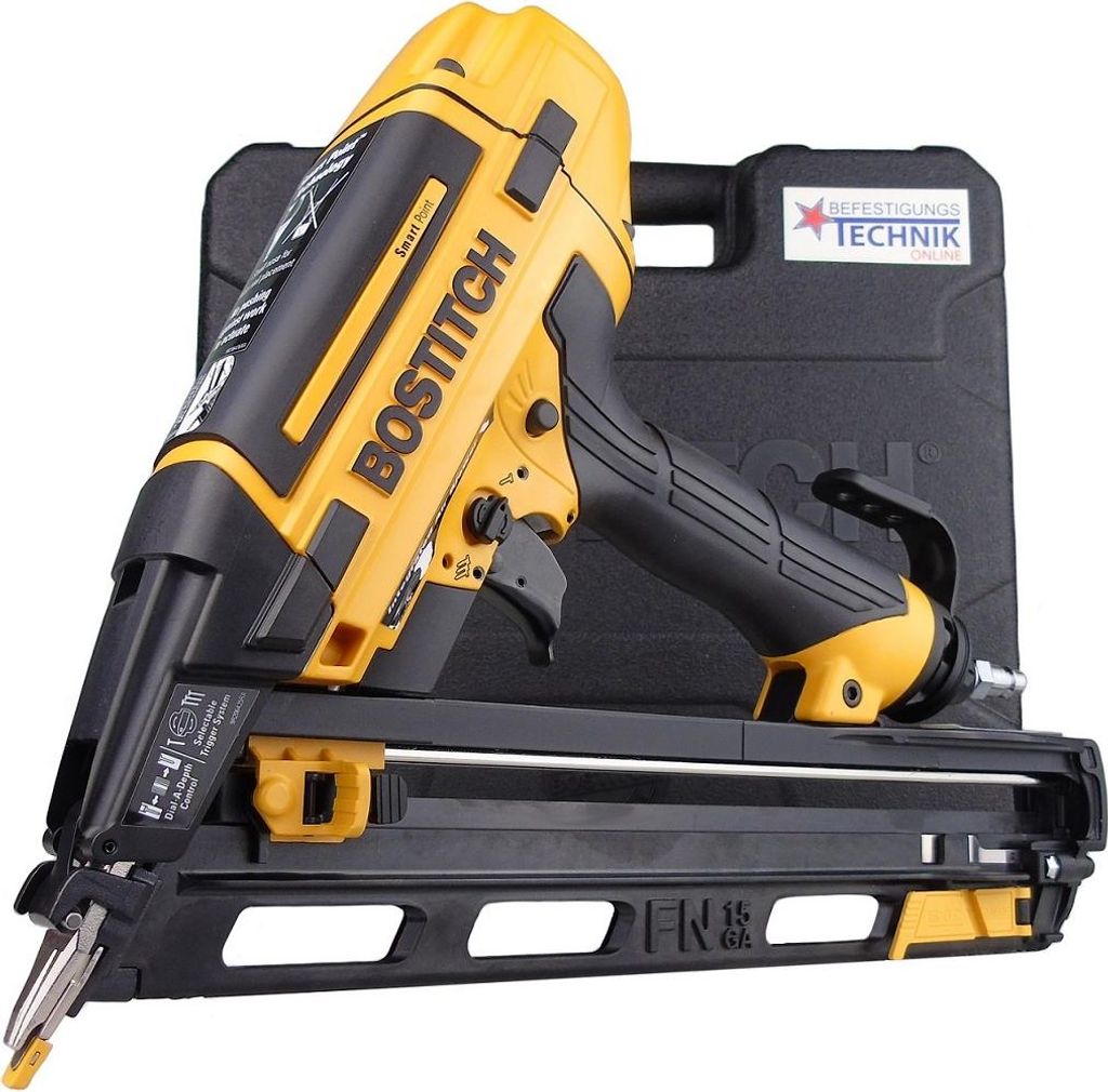 Bostitch N62FNSP-E 25-64mm Stiftnagler Smart Point Produktbild 