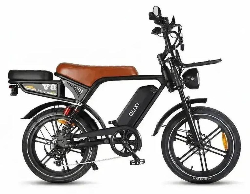 OUXI V8 Ultra - Fatbike électrique avec antivol à chaîne - Image du produit 