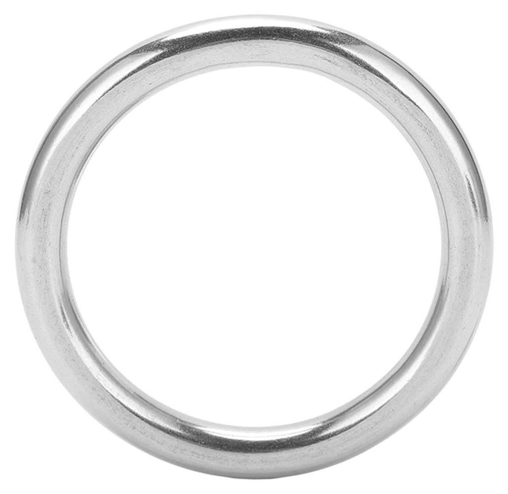 10 mm / 0,4 Zoll O-Ringe Edelstahl-Hardware zum Aufhängen für Marineboot-Hängematte Yoga10 x 70 mm 0,39 x 2,8 Zoll