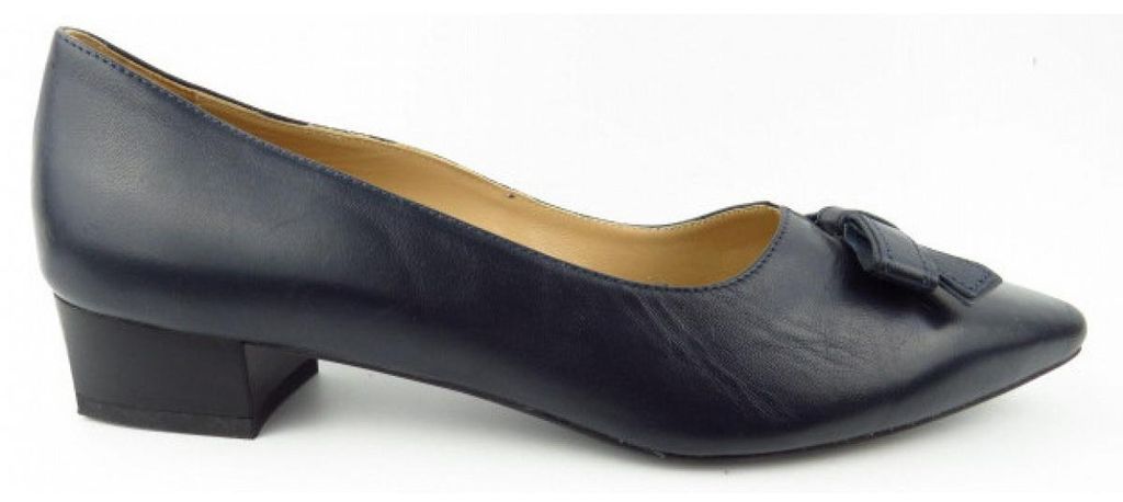 Nero Giardini Nappa blau Schleife Pumps Blau in Gr. 40