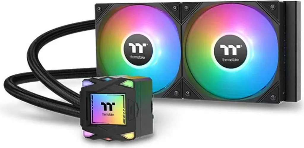 Thermaltake LA240 ARGB Kit Raffreddamento Liquido 240mm Nero - Offerta