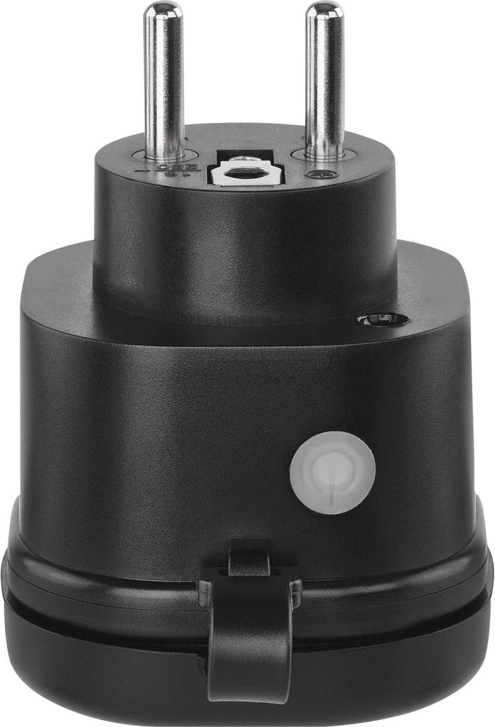 EMOS GoSmart Wifi čierna zásuvka s krytkou IP44 P5552 Obrázok produktu 4