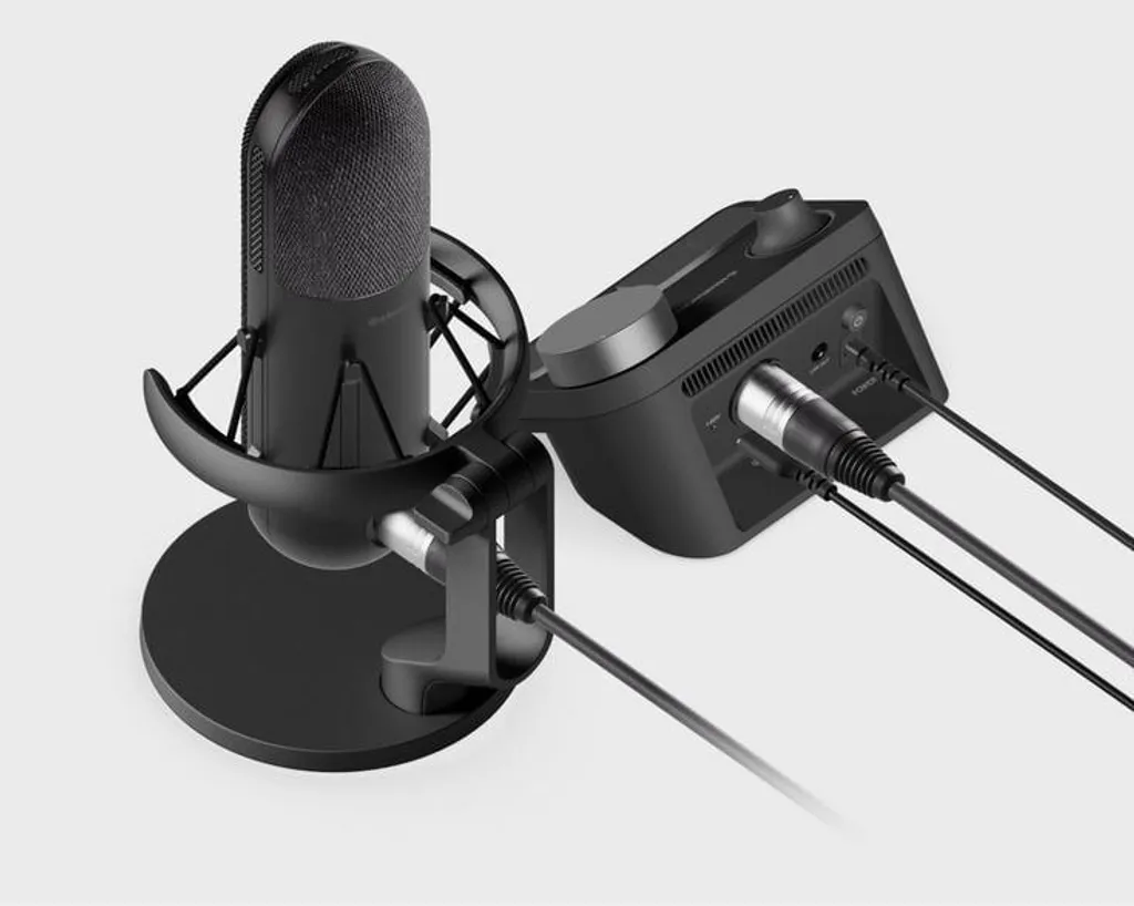 Microphone Gaming SteelSeries Alias Pro pour Podcast et Live Streaming - 3