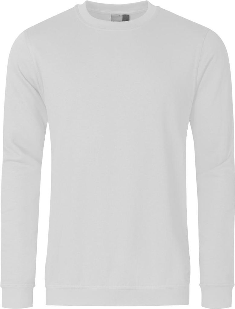Sweatshirt 80-20 Herren, L, Weiß