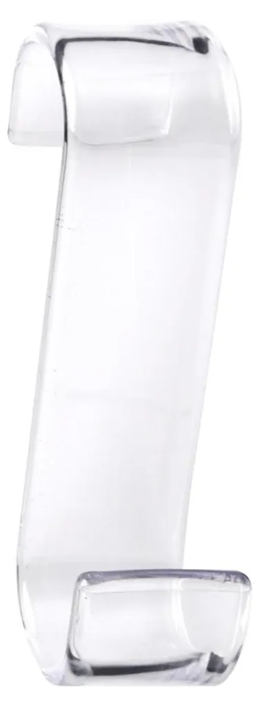 Porte-serviette pour radiateur transparent design en plexiglas rigide