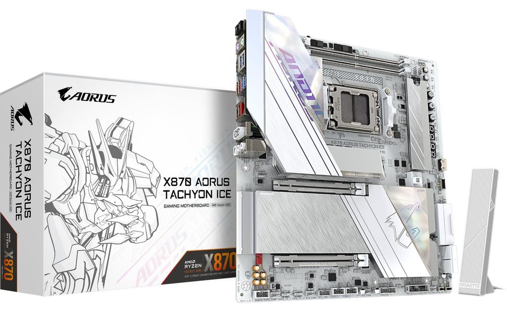 GIGABYTE X870 A TACHYON ICE, Mainboard Produktbild 