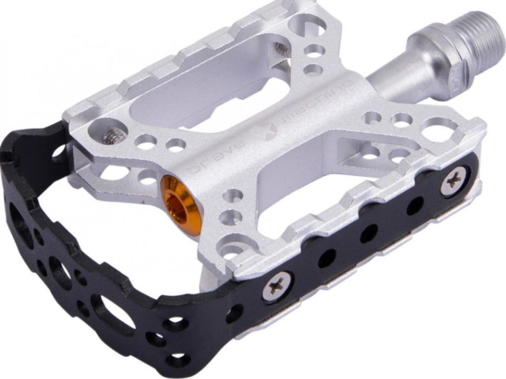 Brave Brave Machine Pedal Cnc Platform Nero/Argento Immagine del prodotto 