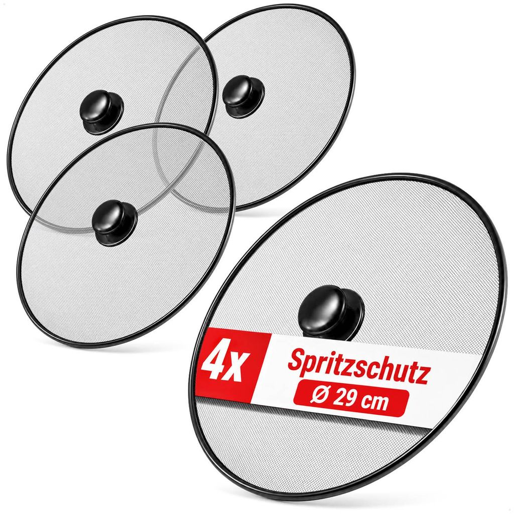 com-four® 4 stuks spatelbeschermers voor pannen en Productafbeelding 