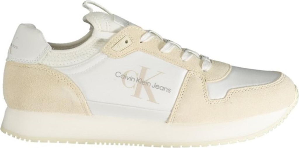 CALVIN KLEIN WEISSE HERREN-SPORTSCHUHE : Farbe - Weiß, Größe - 45 Größe: 45 Farbe: Weiß