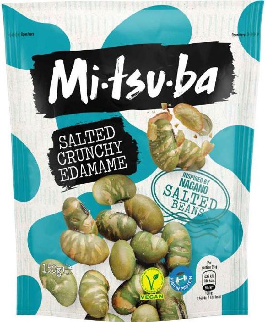 Mitsuba Salted Crunchy Edamame 150g