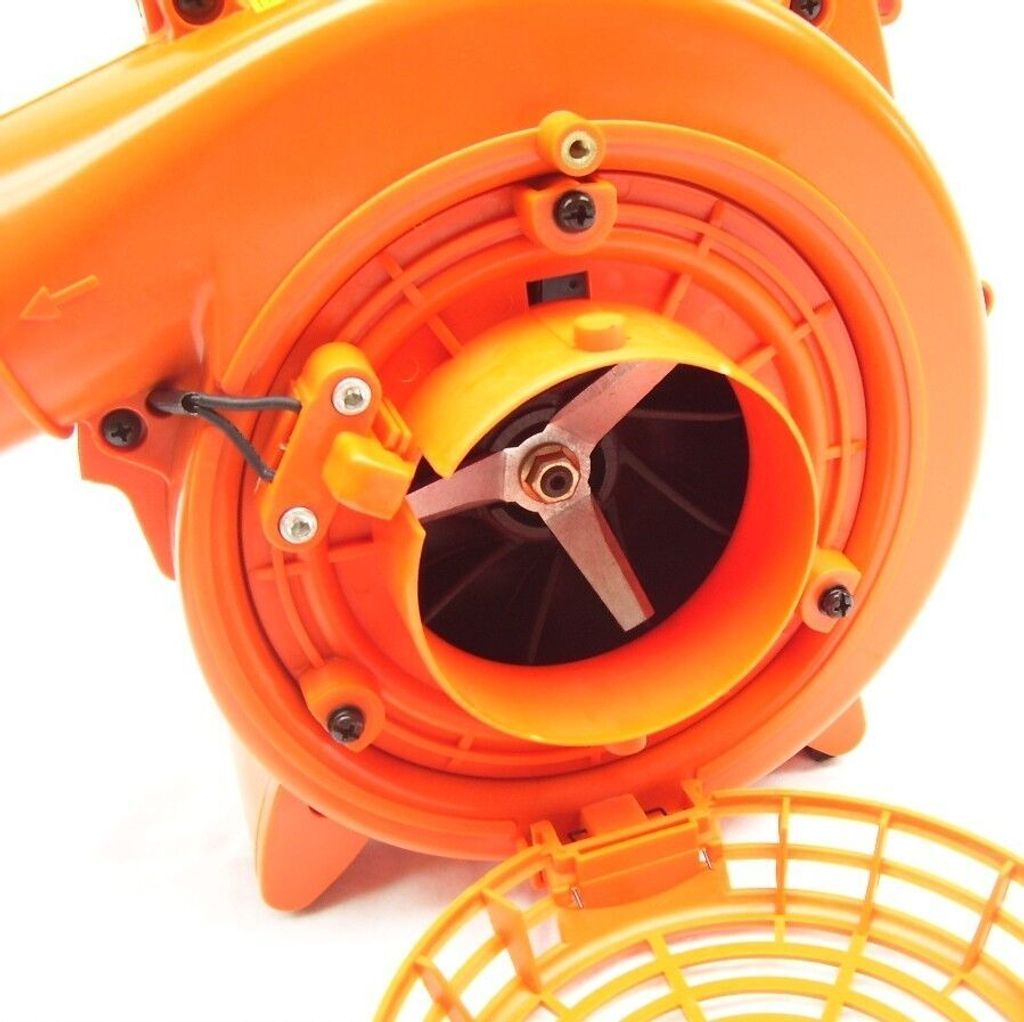 Benzin Laubsauger 1PS Laubbläser 55132 Laubhäcksler Produktbild 6