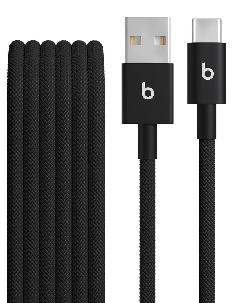 Apple Beats, 1,5 m, USB A, USB C, USB 2.0, Schwarz Produktbild 