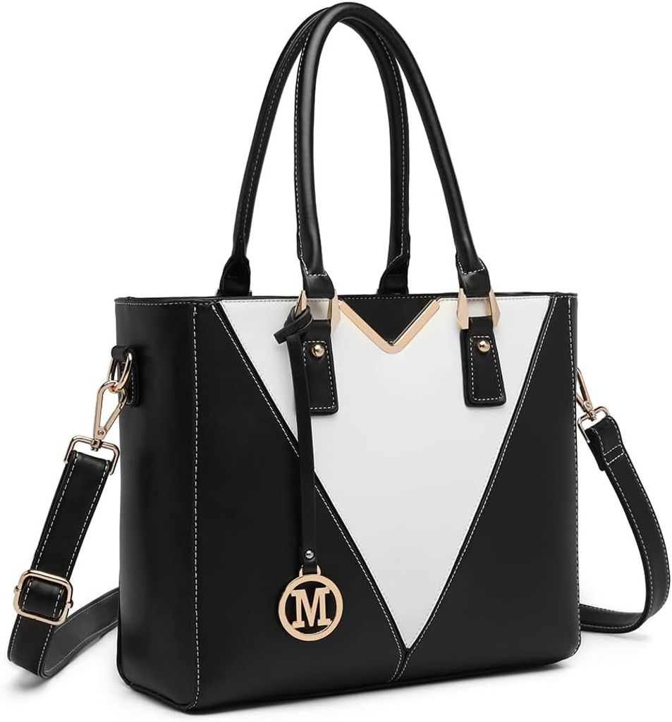 Elegante Handtasche aus hochwertigem Kunstleder mit verstellbarem Schulterriemen goldenen Akzenten praktischem Innenlayout perfekt für jeden Anlass