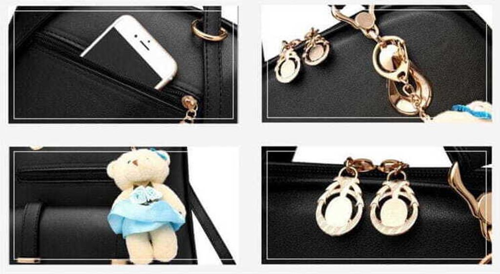Flamenco Mystique Funktioneller Teddybär-Rucksack aus Produktbild 5