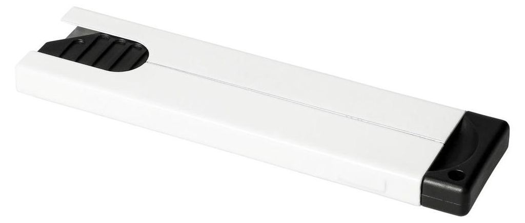 Sécurité et précision : cutter "Slide" blanc/noir - design Image du produit 