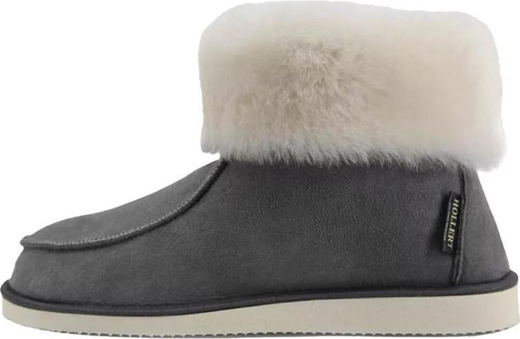 Lammfell Hausschuhe - ZUGSPITZE GRAU - Schuhgröße: EUR 42 Produktbild 