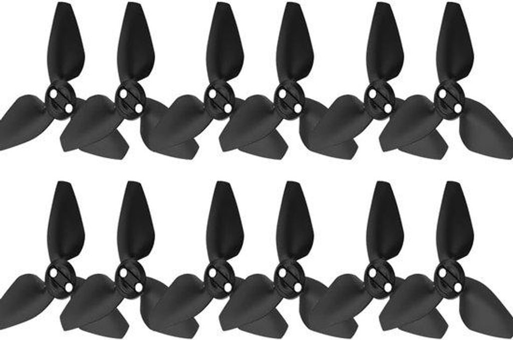 Für Mini Drohnen - 8 Stück 6030F Schallreduzierende Propeller (Verschiedene Farben)