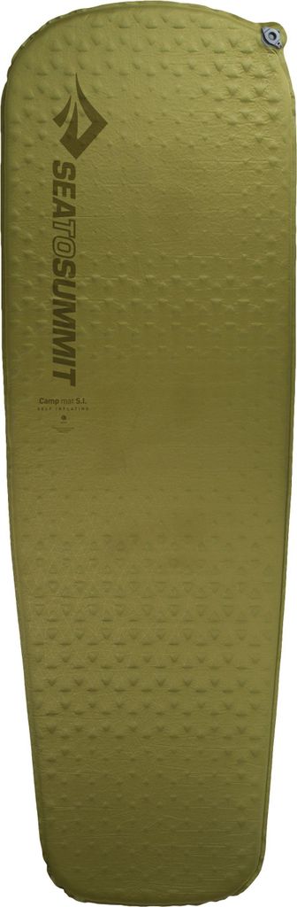 Sea To Summit Camp Selbstaufblasbare Matratze Large Olive 3,8 cm