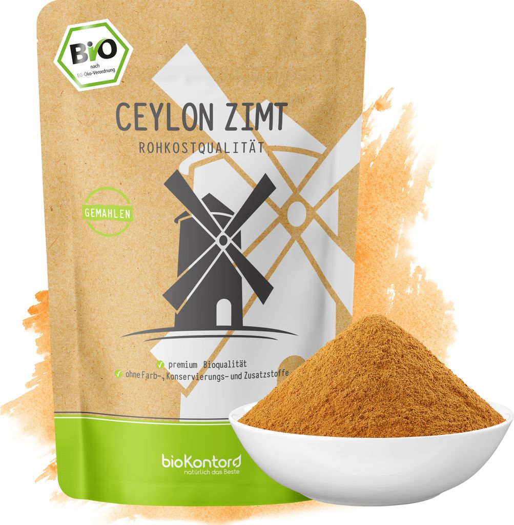 Ceylon Zimt 500 g I gemahlen - Zimtpulver I 100% natürlich Produktbild
