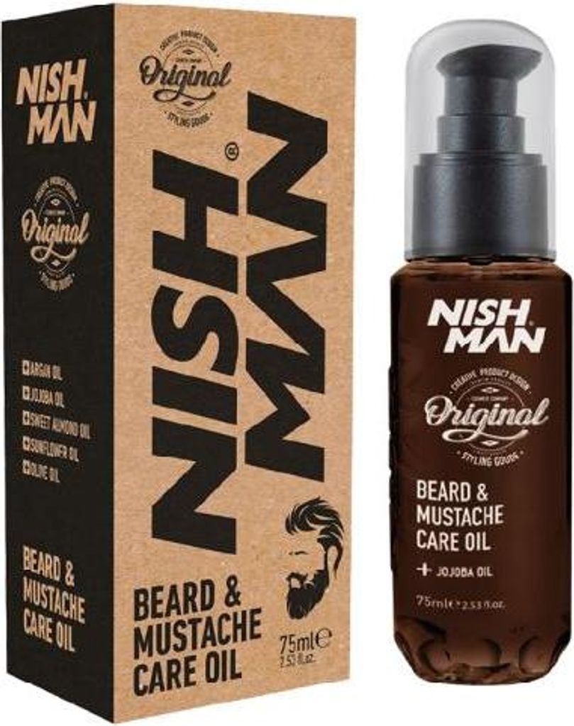 Nishman Olej na vousy a knír 100ml Obrázek produktu 