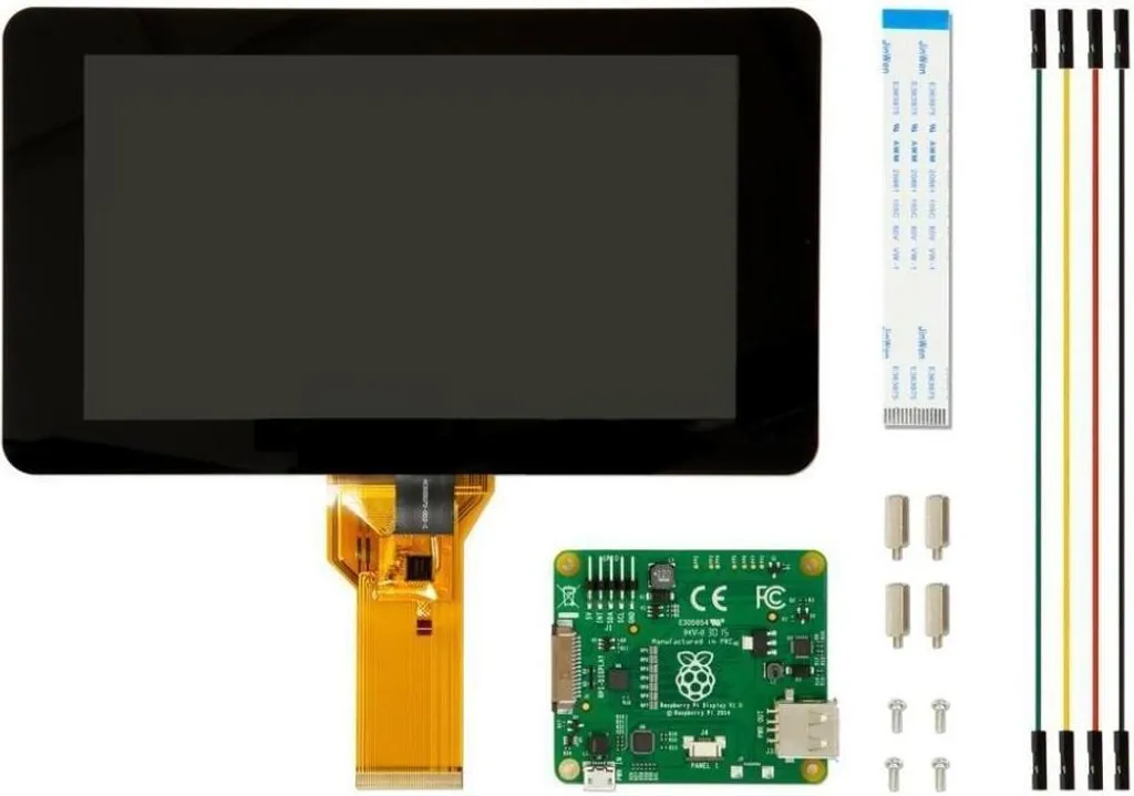 Raspberry Pi 7" Touch Screen Display Originale WVGA 800x480 Prezzo