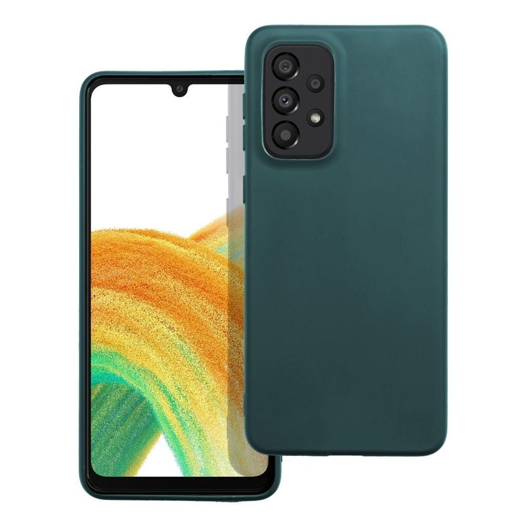 MATT Case dunkelgrün für SAMSUNG GALAXY A33 5G