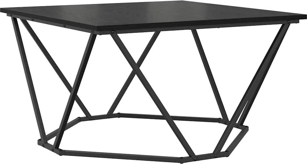"WINTER SALE"Couchtisch - Wohnzimmer Tisch modern - Schwarz Eichen-Optik 80 x 80 x 45 cm - Kaffeetisch NEU4973757