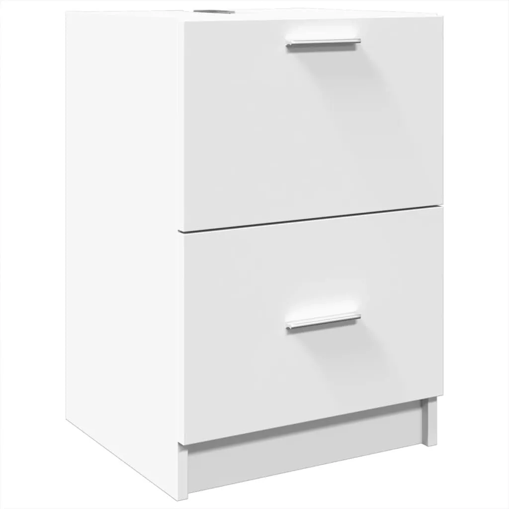Mobiletto vidaXL Bianco in Legno 40x37x59 cm: Il Miglior Rapporto Qualità/Prezzo