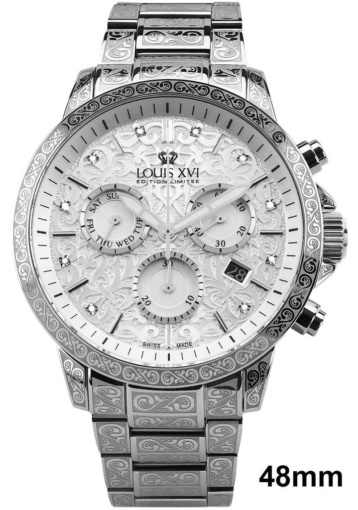 Louis XVI LXVI4021 Herrenuhr Palais Royale 2.0 Diamond 48mm 10ATM