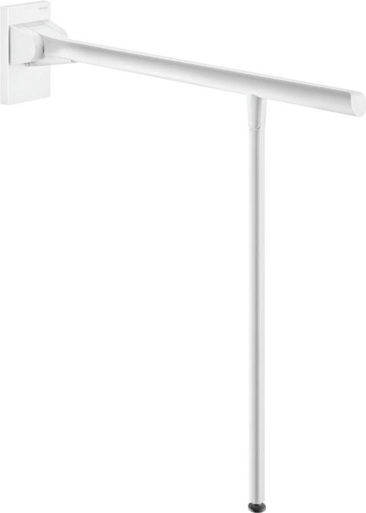 Delabie Stützklappgriff Be-Line mit Fuß D42 L.650 Alu weiß
