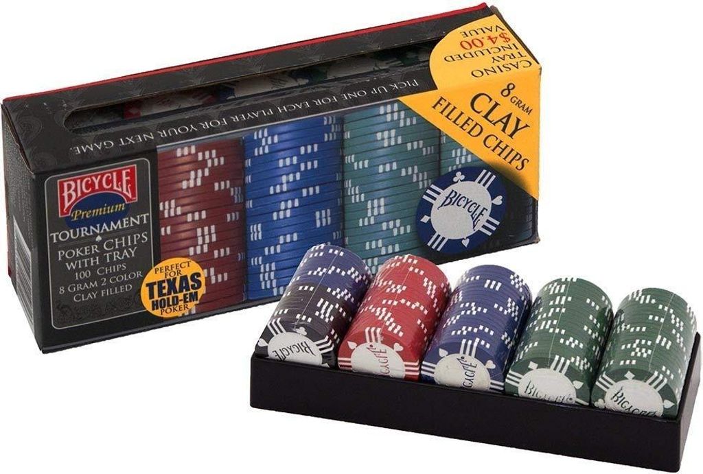 Poker 100 fiches 8g BICICLETTA Immagine del prodotto 