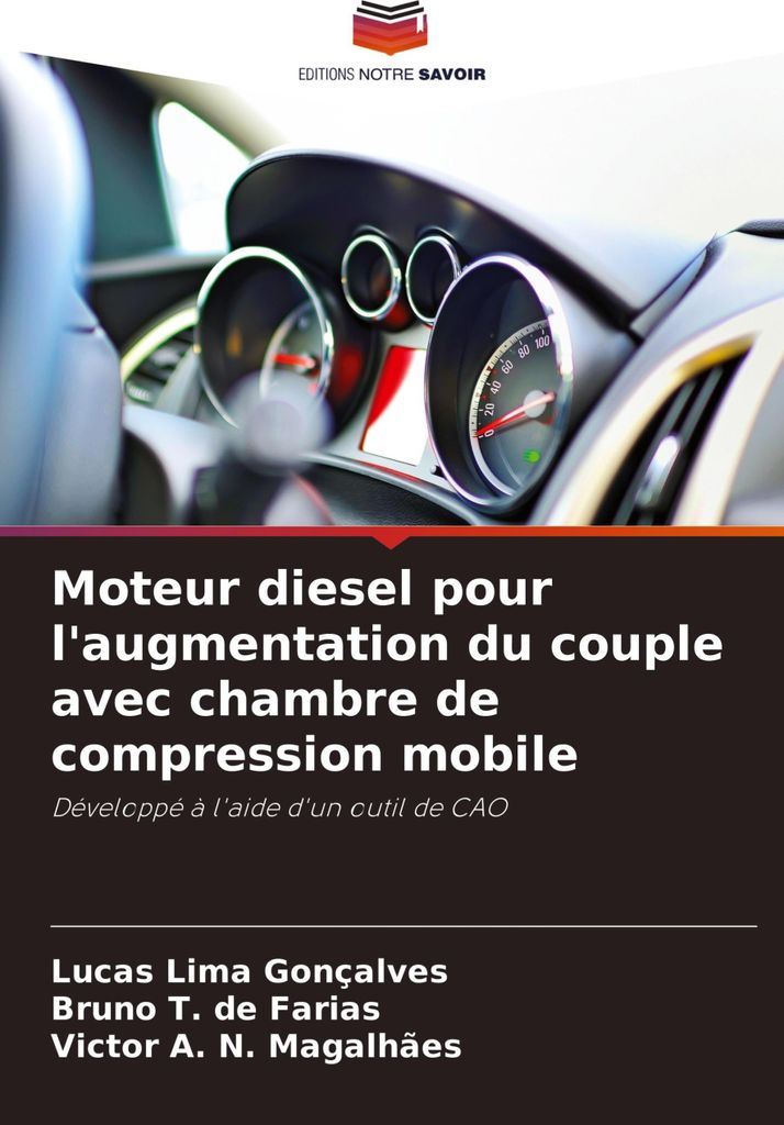 Moteur diesel pour l'augmentation du couple avec chambre de compression mobile