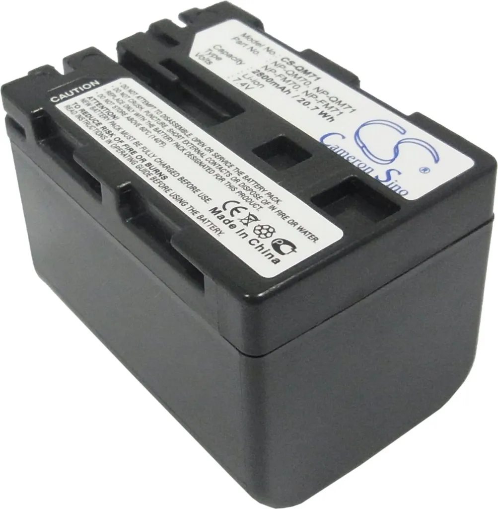 Batteria TECHTEK per Sony CCD-TRV108 CCD-TRV118 - Alta Capacità Li-ion